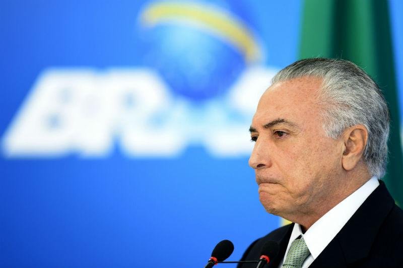 L&iacute;deres veem risco para Temer em den&uacute;ncia	
