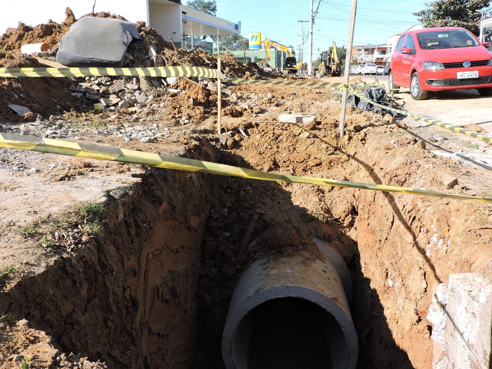 Primeira etapa da obra deve ser conclu&iacute;da entre 10 e 15 dias