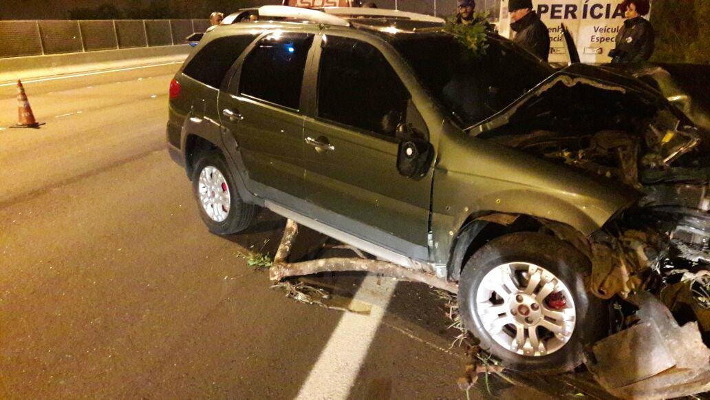 Sa&iacute;da de pista ocorreu no sentido Capital-Interior