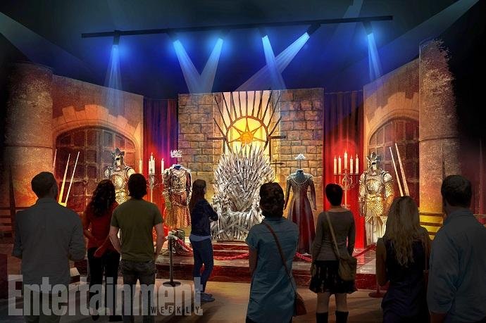 Revista Entertainment Weekly divulgou imagem ilustrativa da exposi&ccedil;&atilde;o