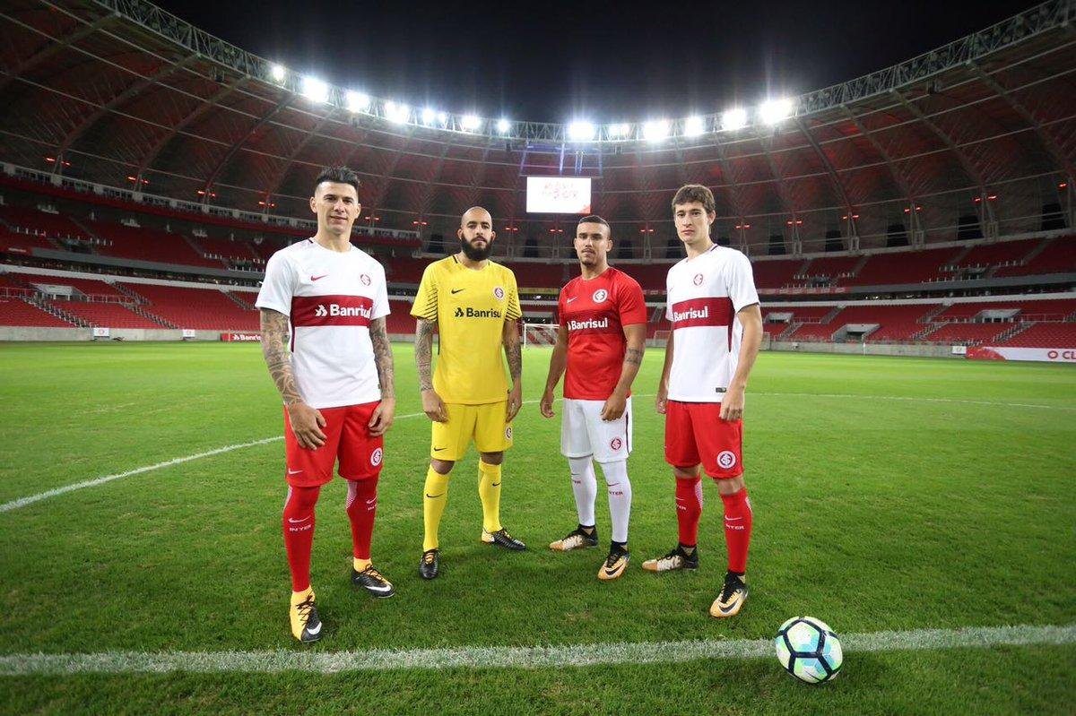 Inter lan&ccedil;ou novos uniformes nesta quinta