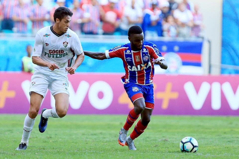 Bahia empatou em 1 a 1 com Fluminense neste domingo