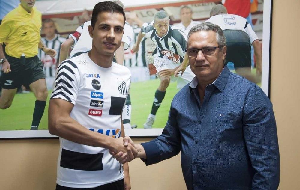 Santos anuncia Nilmar como novo refor&ccedil;o
