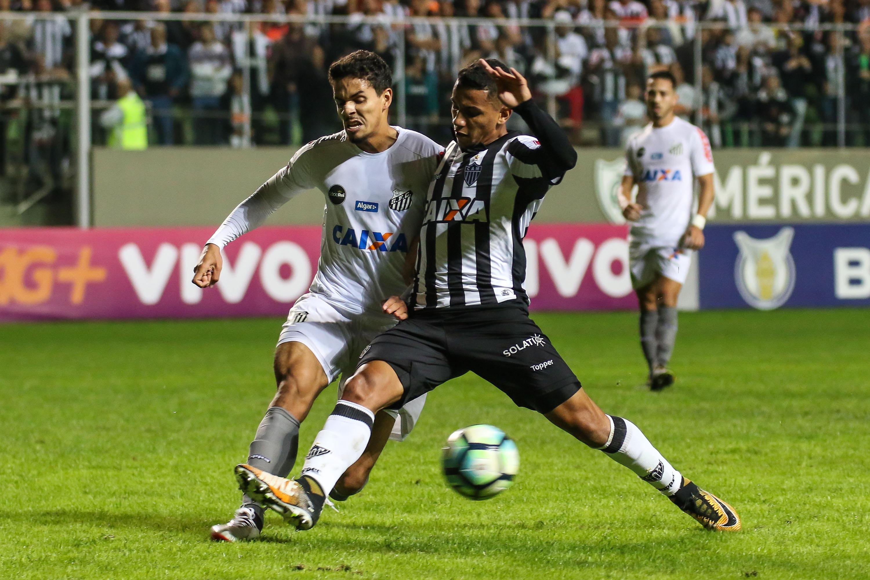 Santos venceu por 1 a 0 o Atl&eacute;tico-MG