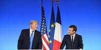 Presidente dos Estados Unidos declarou que pode mudar de postura, enquanto o francês disse respeitar decisão
