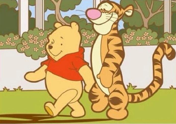 Em 2013, internautas sobrepuseram imagem de Xi Jinping e Barack Obama com uma de Pooh e Tigr&atilde;o
