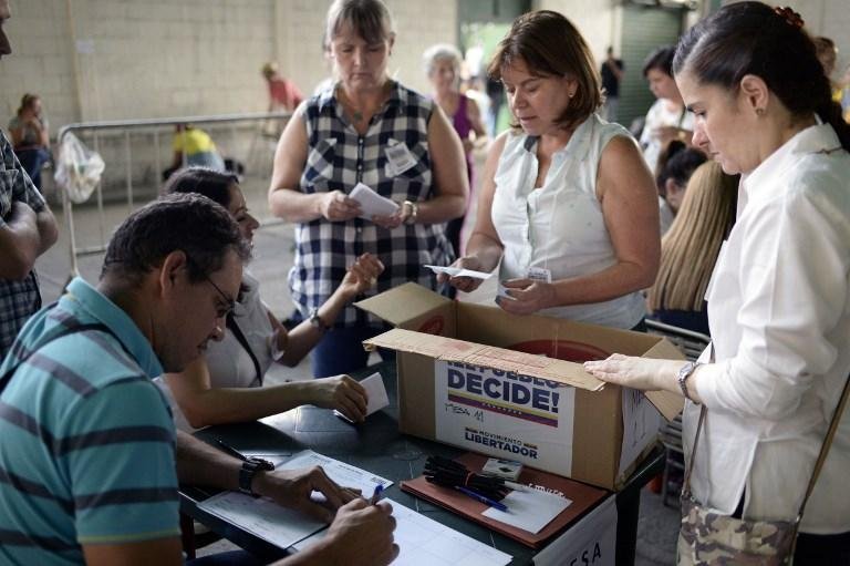 Governo de Maduro n&atilde;o reconheceu os resultados da manifesta&ccedil;&atilde;o popular
