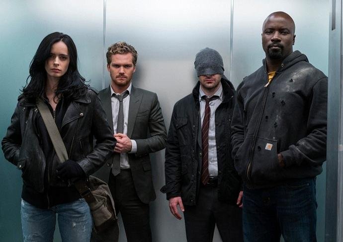 Jessica Jones, Punho de Ferro, Demolidor e Luke Cage estar&atilde;o juntos na s&eacute;rie
