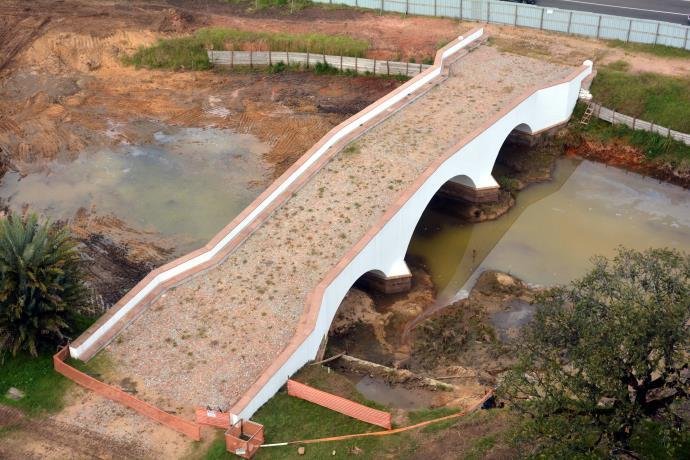 As obras foram iniciadas no final de 2016