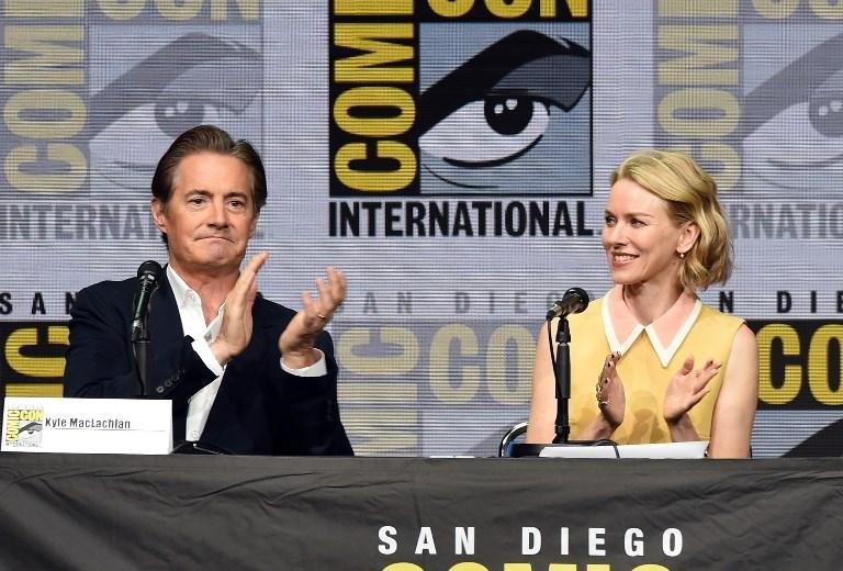 Kyle MacLachlan e Naomi Watts estiveram no painel