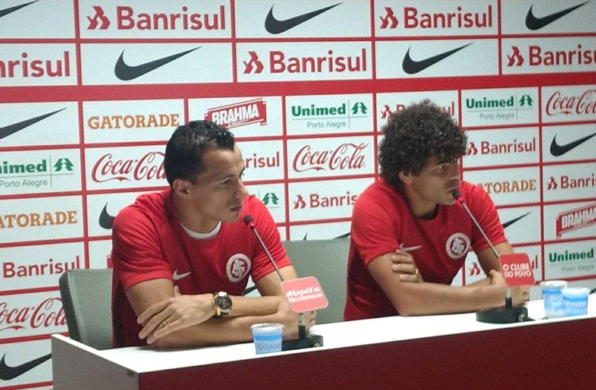 Dami&atilde;o e Camilo foram apresentados no Inter