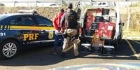 Motorista foi preso e encaminhado para Polícia Federal