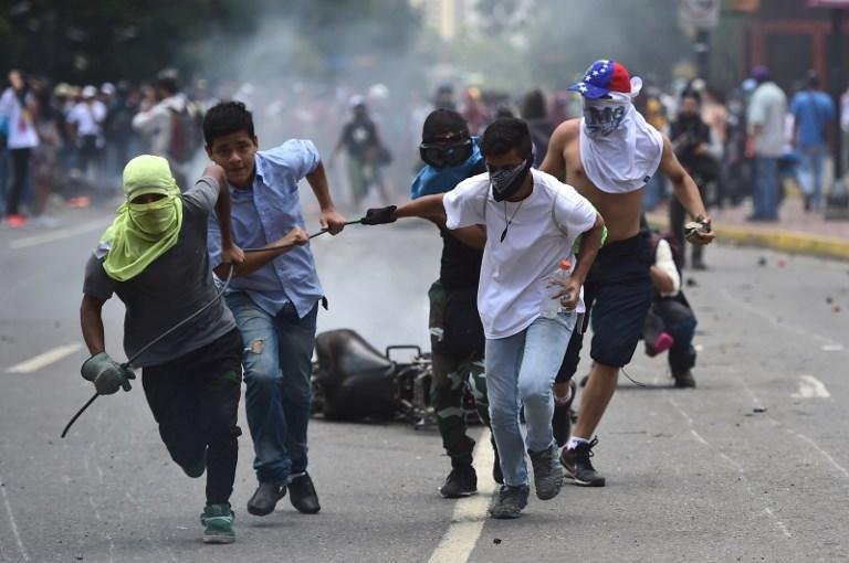V&aacute;rios confrontos ocorreram na Venezuela em protesto contra a vota&ccedil;&atilde;o da Assembleia Constituinte 