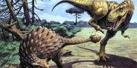 Rastros de anquilossauro foram identificados na localidade de Cruz da Pedra