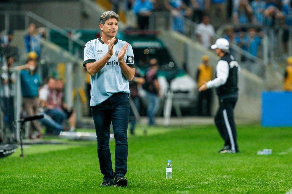 Renato elogiou atua&ccedil;&atilde;o do Gr&ecirc;mio apesar de empate
