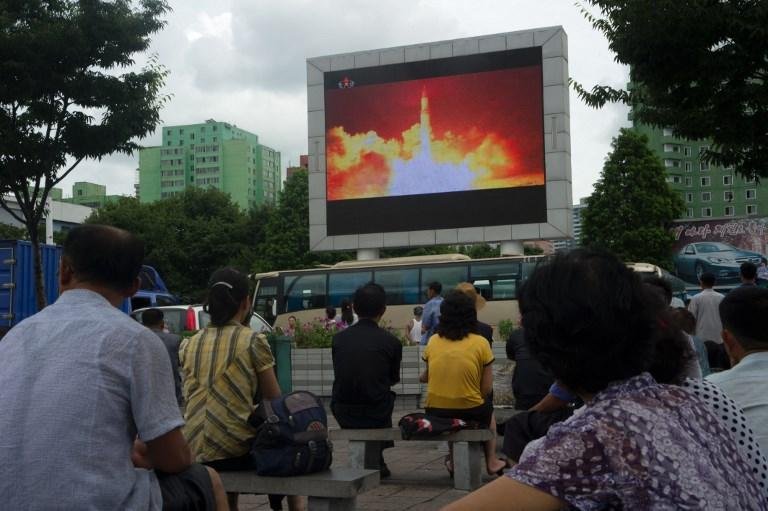 Como resposta ao lan&ccedil;amento do m&iacute;ssil norte-coreano, Estados Unidos e Coreia do Sul realizaram exerc&iacute;cios militares conjuntos no s&aacute;bado