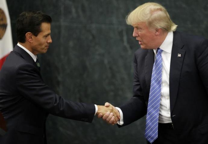 Presidente americano disse que Pe&ntilde;a haveria dito que pouca gente estaria cruzando ilegalmente sua fronteira sul