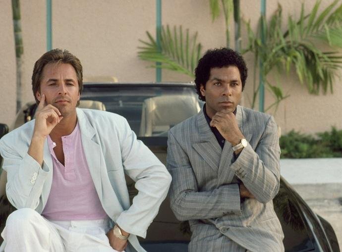 Don Johnson e Philip Michael Thomas viveram detetives Sonny Crockett e Rico Tubbs na s&eacute;rie