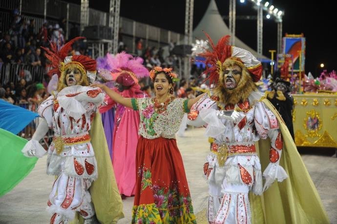 Imperadores venceu desfile de 2017