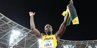 Mesmo sem ser campeão, Bolt foi o mais assediado em Londres