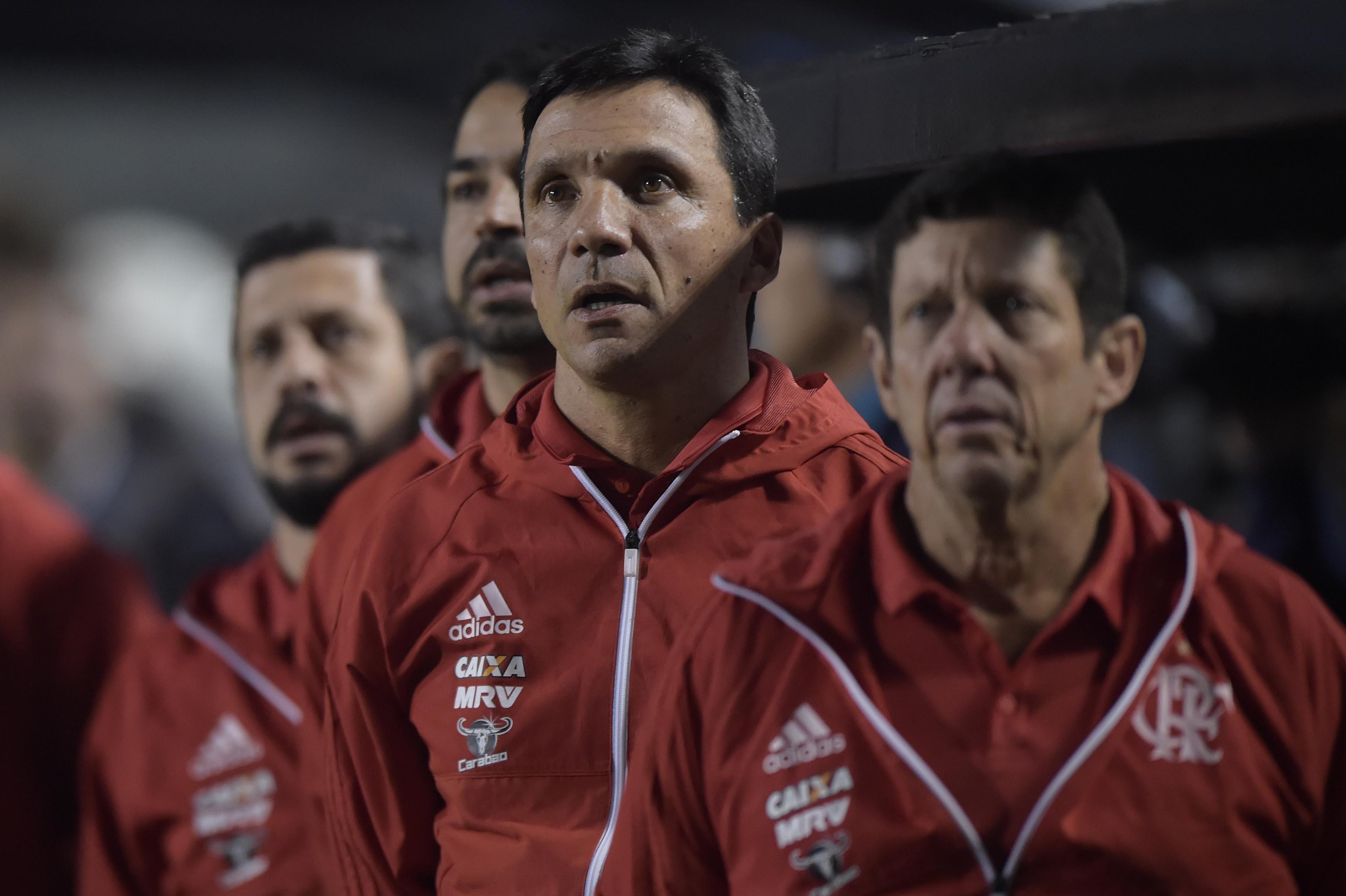 Z&eacute; Ricardo deixou o comando do Flamengo ap&oacute;s derrota