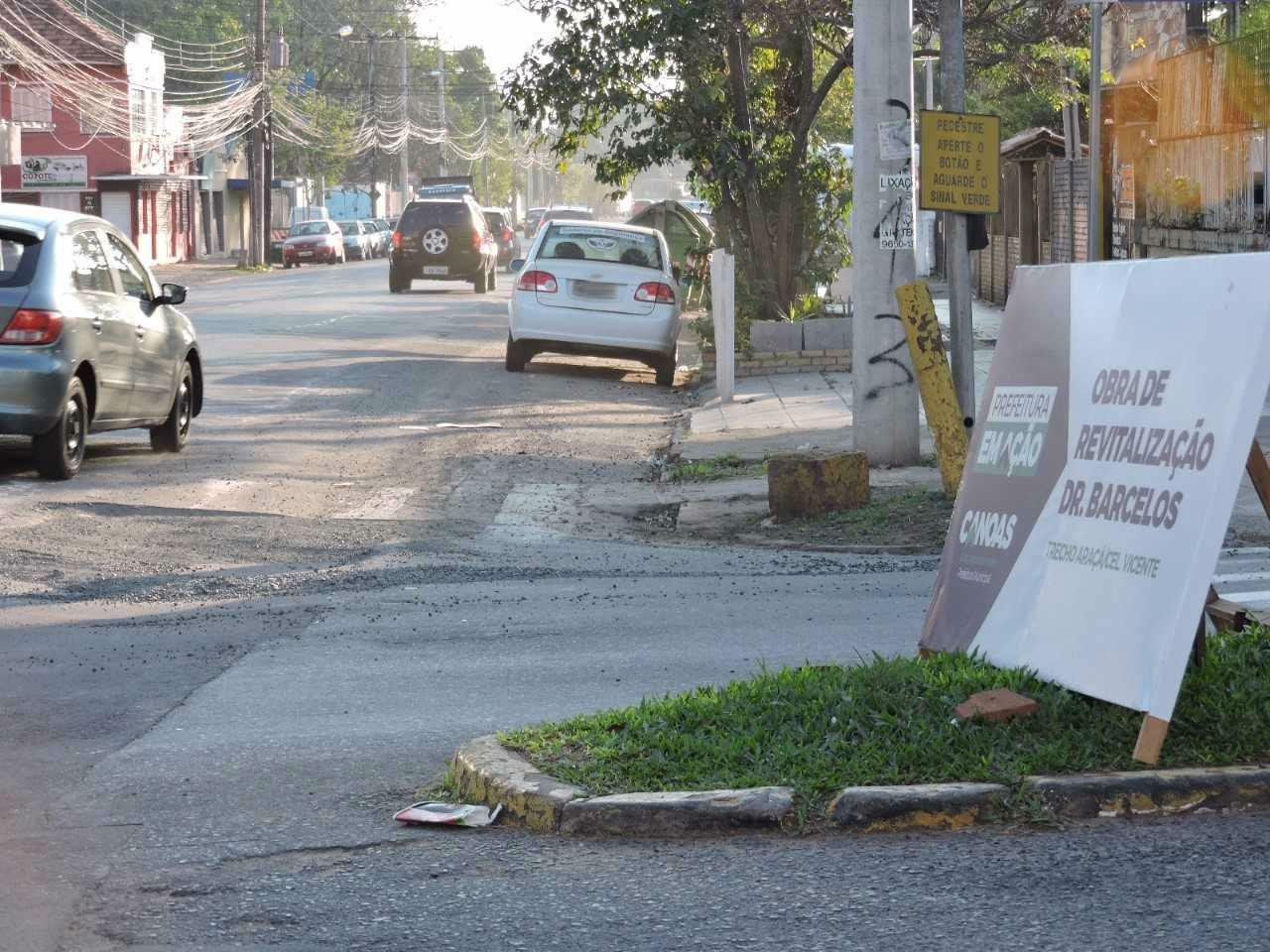 Repavimenta&ccedil;&atilde;o entre Ruas Coronel Vicente e Ara&ccedil;&aacute; provocam altera&ccedil;&otilde;es no tr&acirc;nsito desde a &uacute;ltima semana de julho