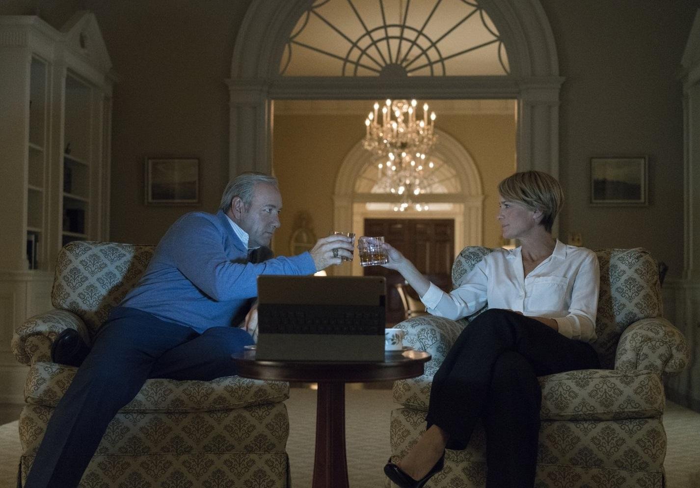 Seriado &eacute; protagonizado por Kevin Spacey e Robin Wright