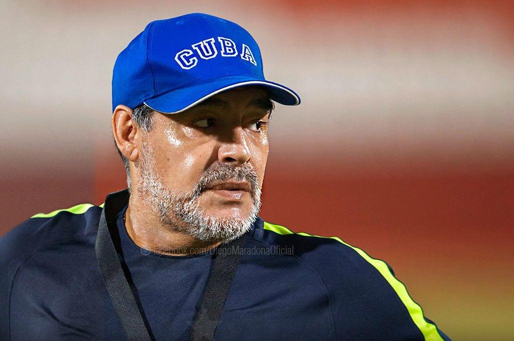 Maradona ressaltou apoio ao chavismo, em post no Facebook