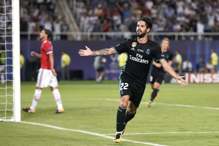 Isco foi o grande nome da vit&oacute;ria do Real Madrid sobre o Manchester United