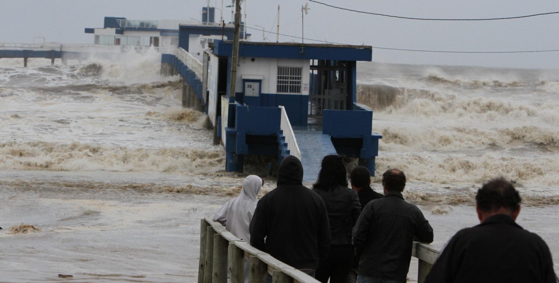 MetSul alerta para situa&ccedil;&otilde;es de risco na costa e no continente