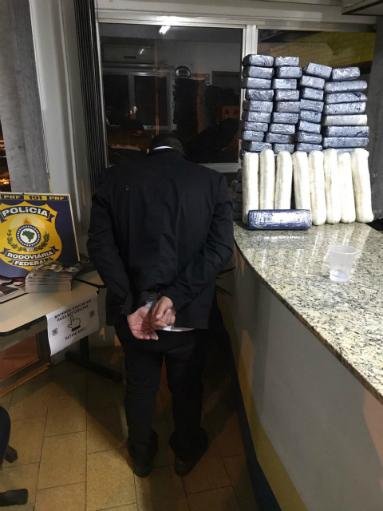 Cerca de 45 quilos de drogas s&atilde;o apreendidas em Lajeado