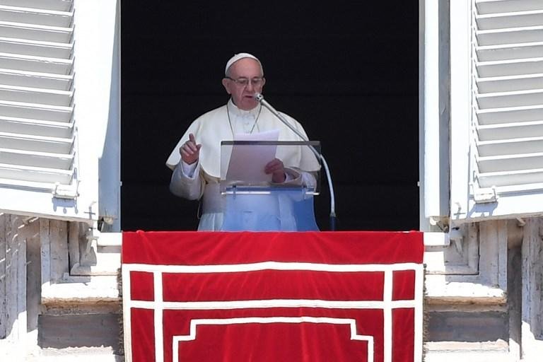 Declara&ccedil;&atilde;o foi dada durante a Ora&ccedil;&atilde;o do &Acirc;ngelus no Vaticano