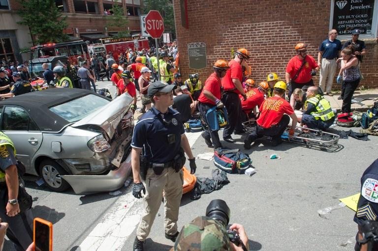 Supremacista branco atropelou um grupo de manifestante no &uacute;ltimo s&aacute;bado