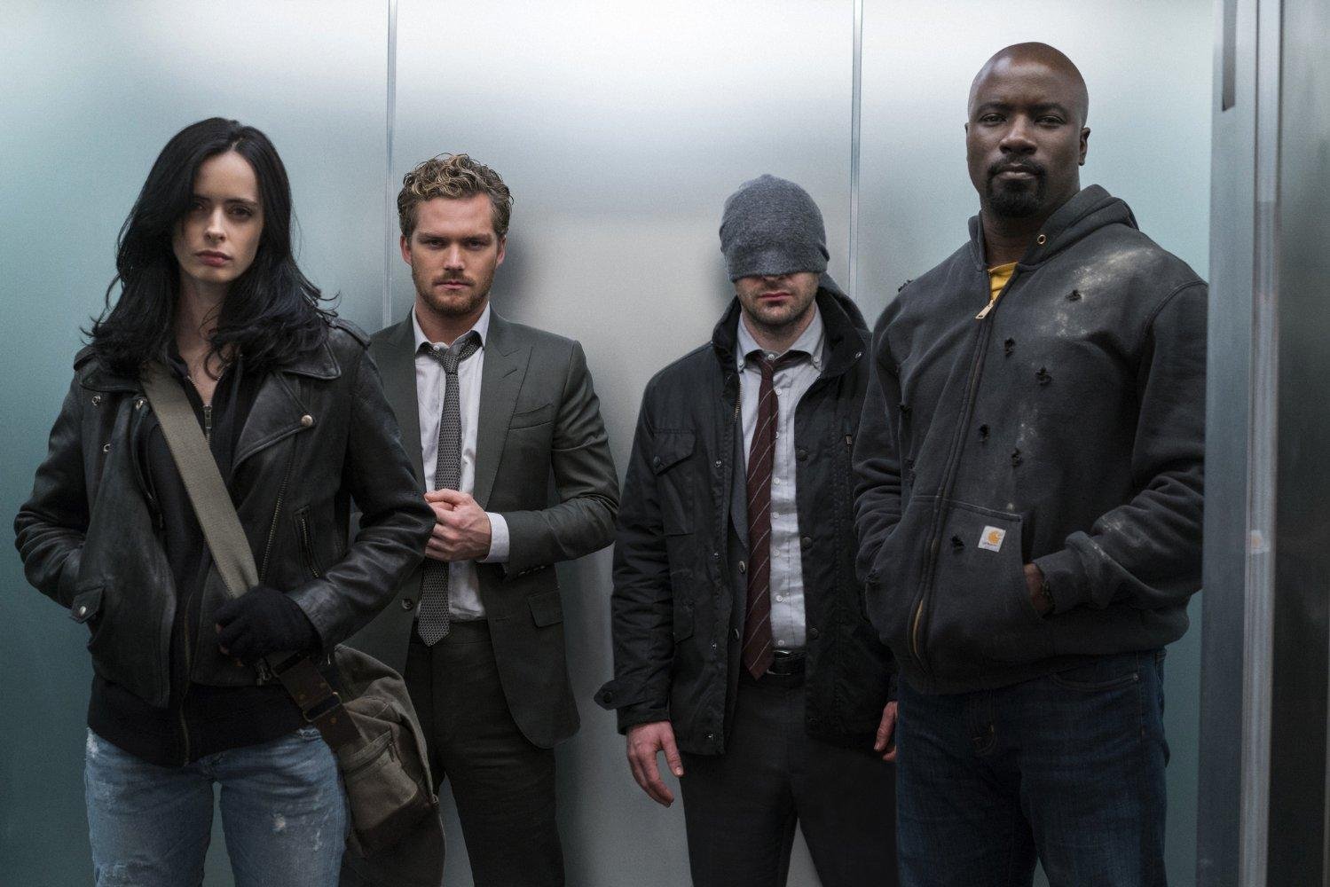 Krysten Ritter, Finn Jones, Charlie Cox e Mike Colter protagonizam nova s&eacute;rie