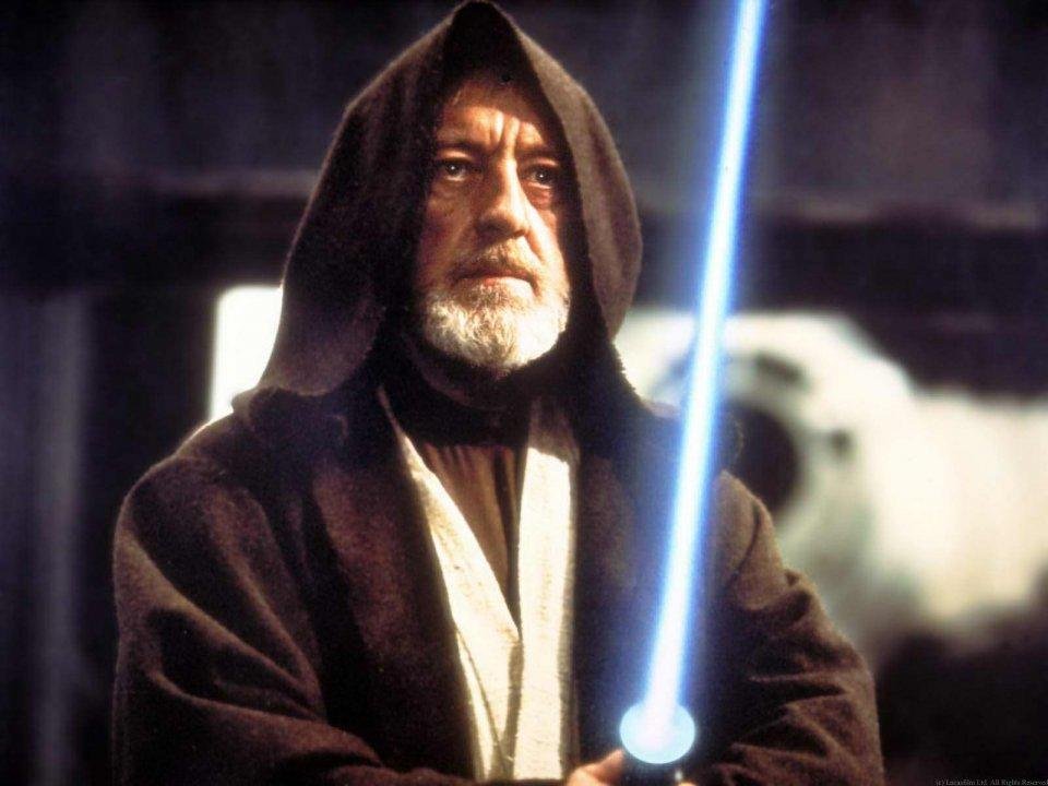 Alec Guinness foi indicado ao Oscar de melhor ator coadjuvante em 1977 pelo papel