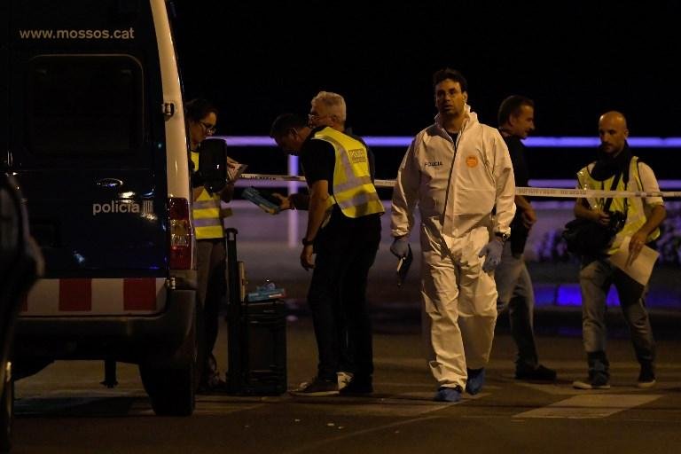 Identificados corpos de tr&ecirc;s supostos autores de atentados na Espanha