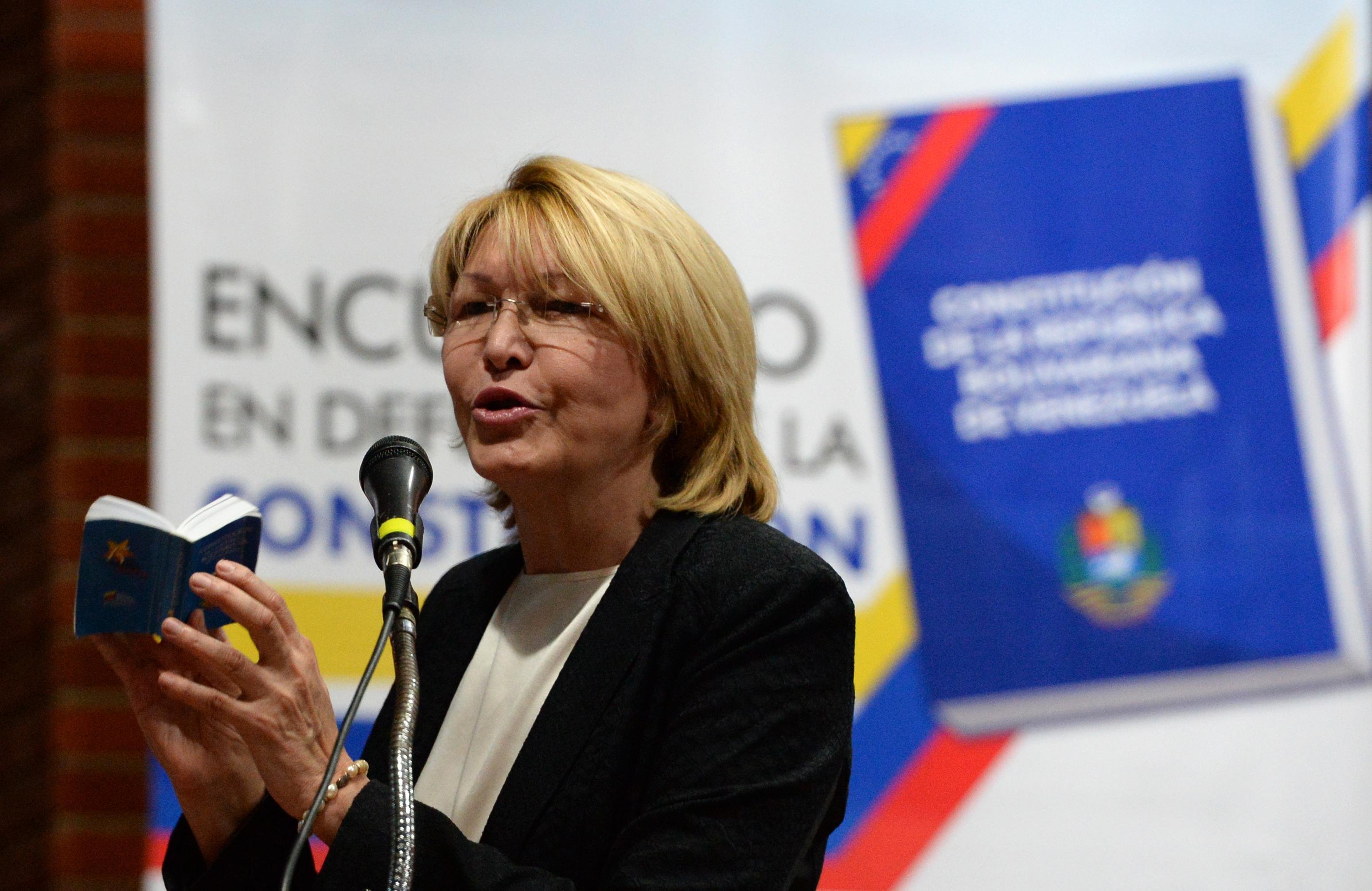 Luisa Ortega denunciou regime de Maduro por quebra democr&aacute;tica