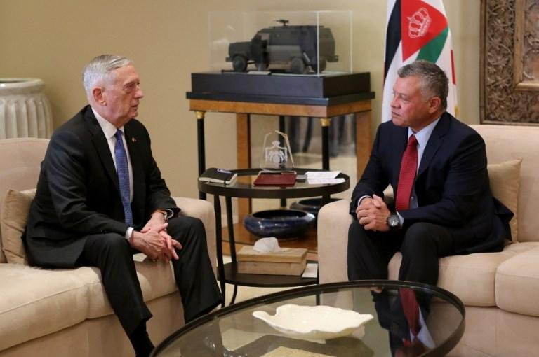 Jim Mattis, iniciou nesta ter&ccedil;a-feira uma visita a Bagd&aacute; para reafirmar o apoio dos Estados Unidos ao Iraque