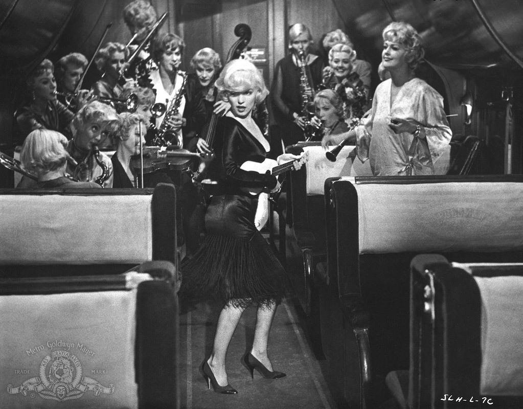 Marilyn Monroe atuou no primeiro colocado