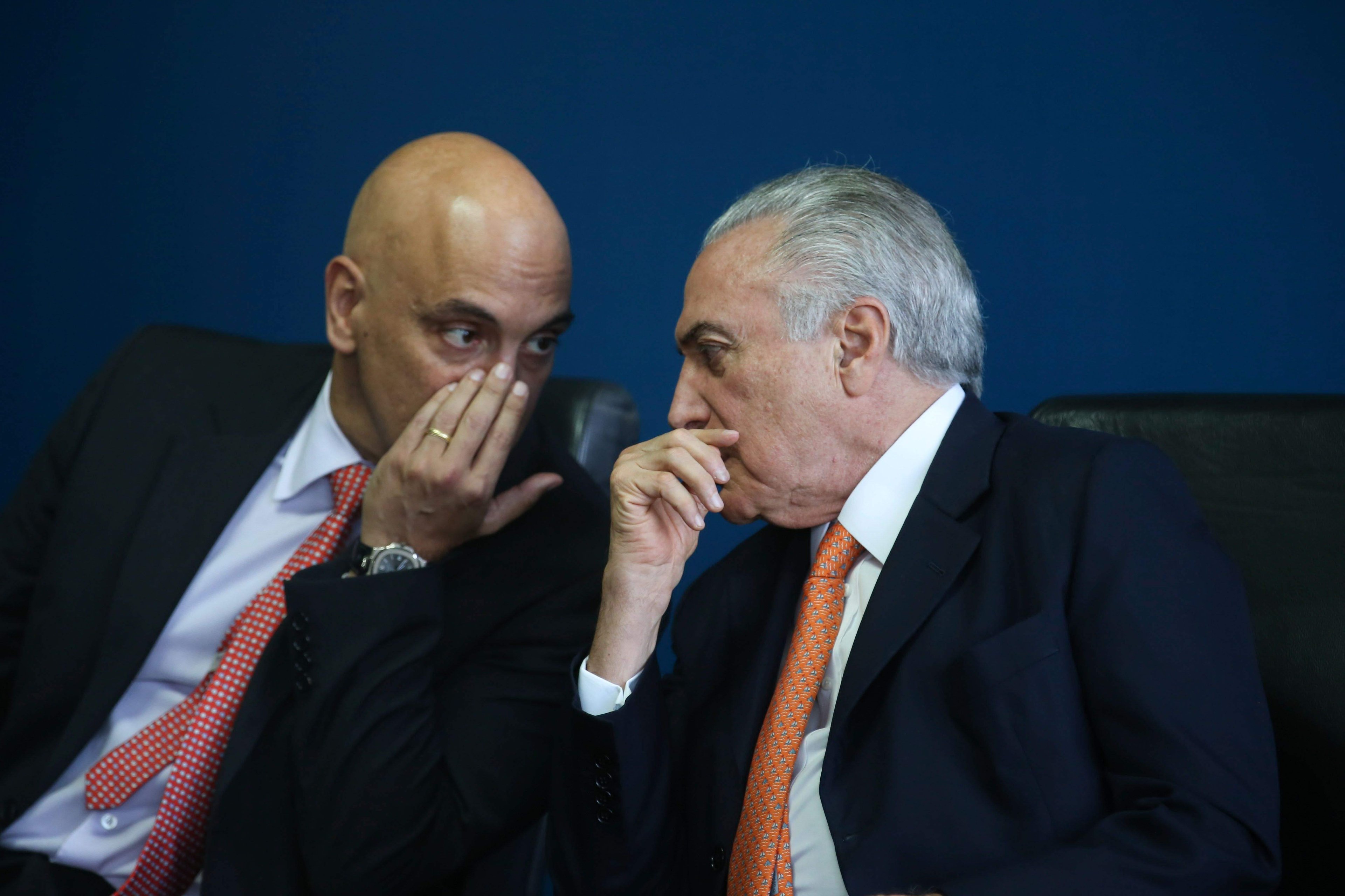 Alexandre de Moraes rejeita a&ccedil;&otilde;es sobre pedidos de impeachment de Temer