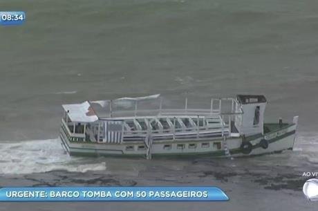 Aumenta para cinco n&uacute;mero de mortos em naufr&aacute;gio na Bahia 