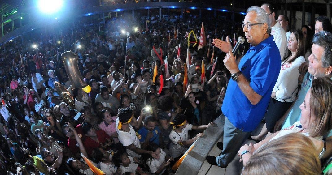 Amazonino Mendes obteve 59,21% dos votos contra 40,79% do advers&aacute;rio, Eduardo Braga
