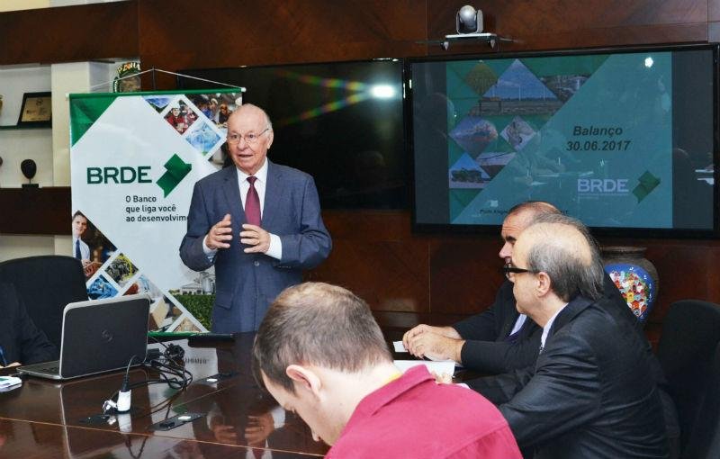 Presidente do BRDE, Odacir Klein, exp&ocirc;s n&uacute;meros do balan&ccedil;o