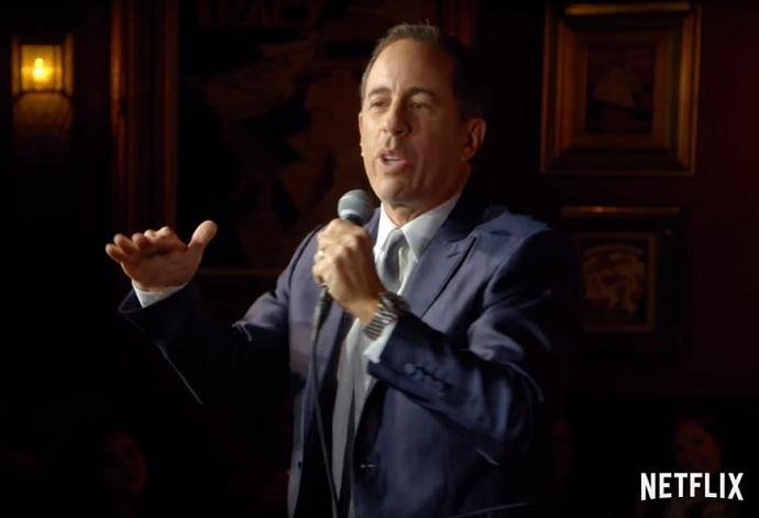 "Jerry Before Seinfeld" mistura imagens de diferentes per&iacute;odos da trajet&oacute;ria do comediante