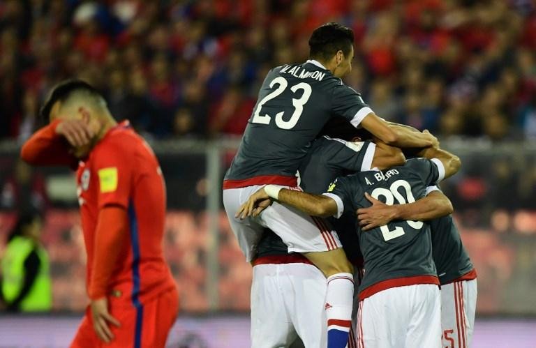 Fora de casa, Paraguai goleia o Chile por 3 a 0