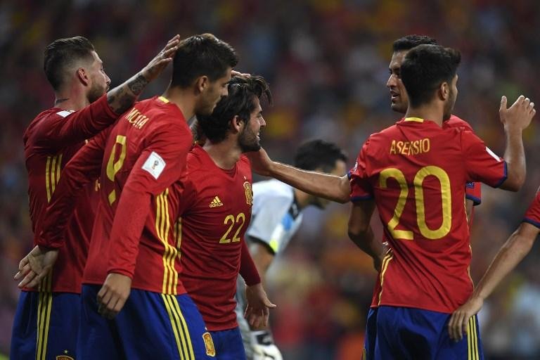 Isco, duas vezes, e Morata marcaram os gols no Santiago Bernab&eacute;u