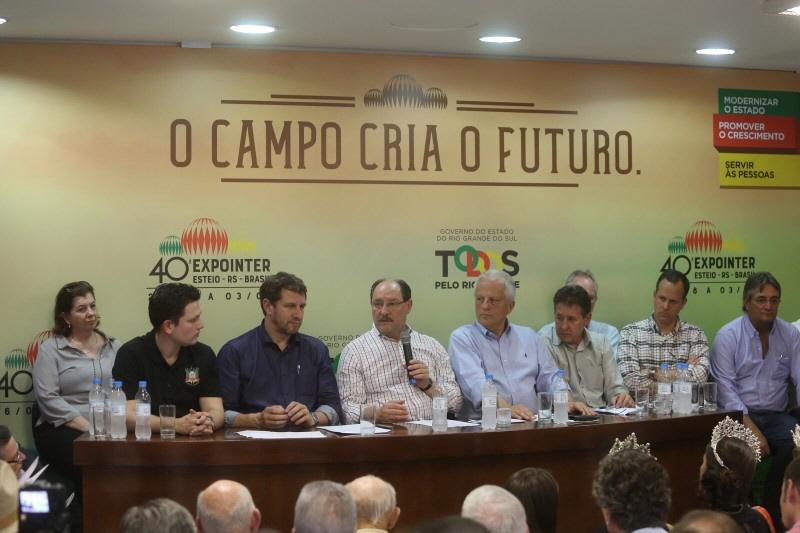 Sartori exaltou venda de animais na Expointer