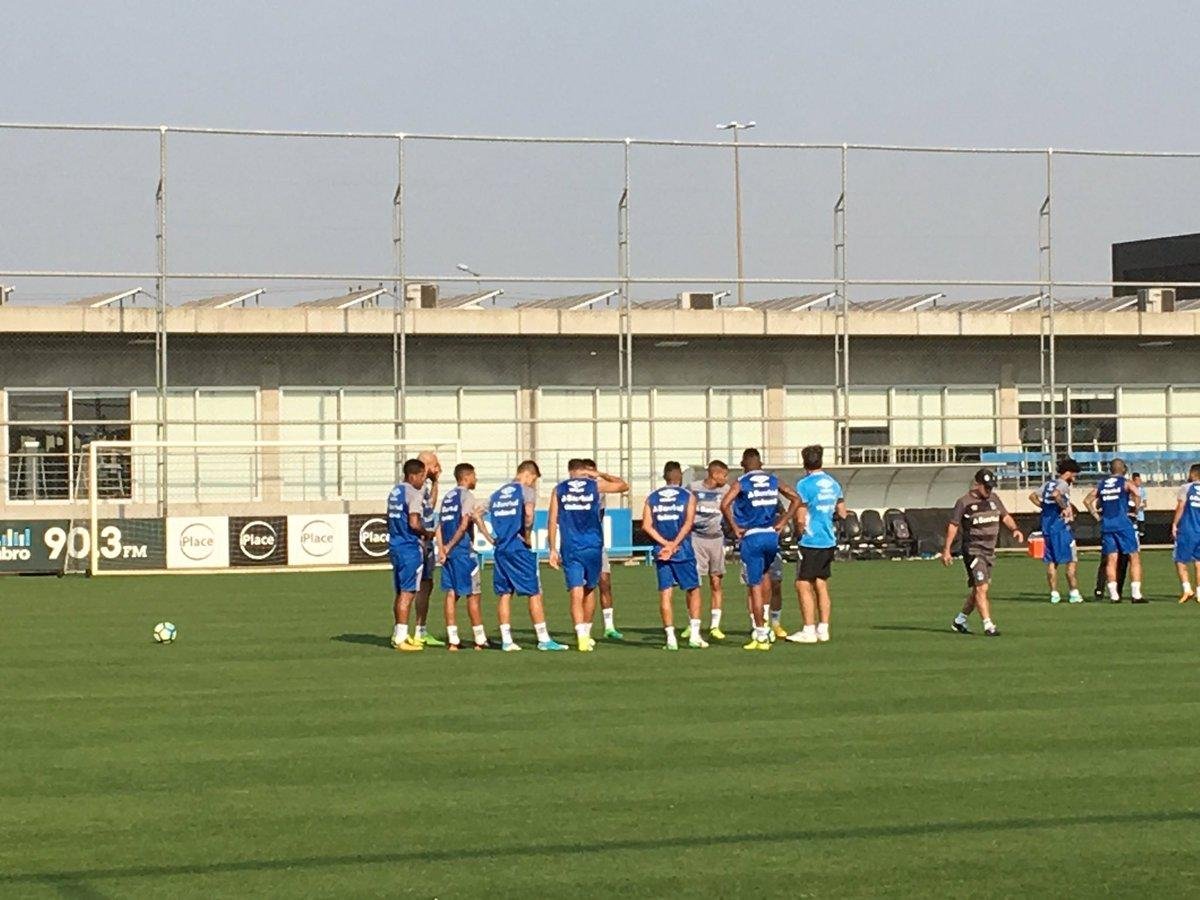 Reservas do Gr&ecirc;mio fizeram jogo-treino contra time sub-17