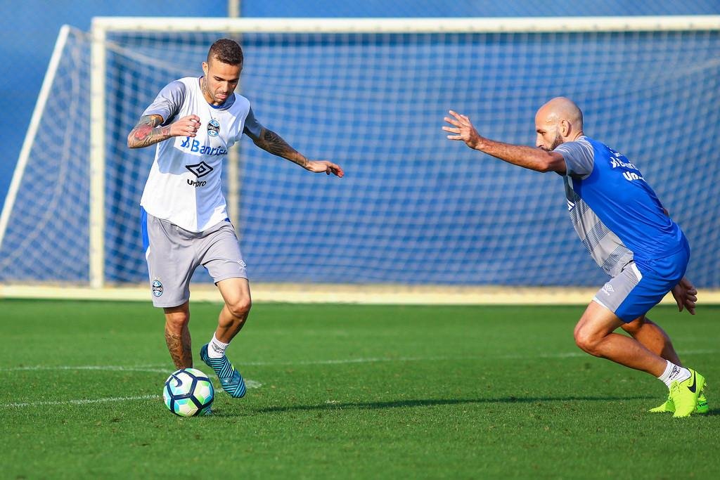 Luan voltou da Sele&ccedil;&atilde;o e treinou nesta quarta