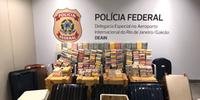 PF faz no Rio maior apreensão de cocaína da história do Galeão